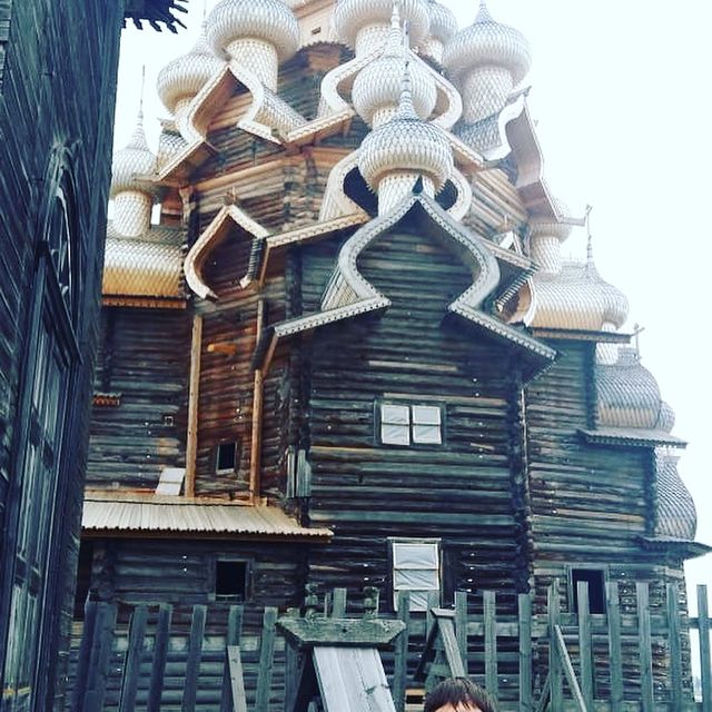obfrolova27 в LOOKY. . Деревянная церковь- ...