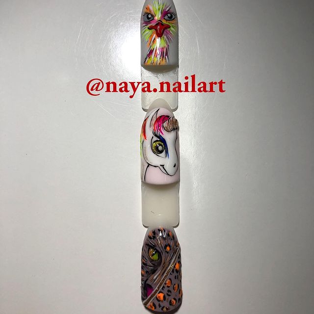 naya.nailart в LOOKY. #дизайнногтей,#ногти,#nail,#nails,#nailart,#naildesign,#одинцово,#ноготки. Волшебные неоны. #ди...