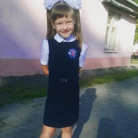 maeko_382 в LOOKY. #1сентября,#1класс,#25школашахты,#учеба,#школа,#сестренка,#I❤U. Моя красотка сегодня...