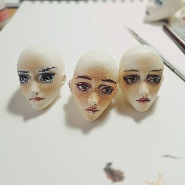 sianukvile в LOOKY. #dolls,#коллекционнаякукла,#кукла,#art,#artist,#ooak,#sculpting,#sianukvile. Немного процесса в л...