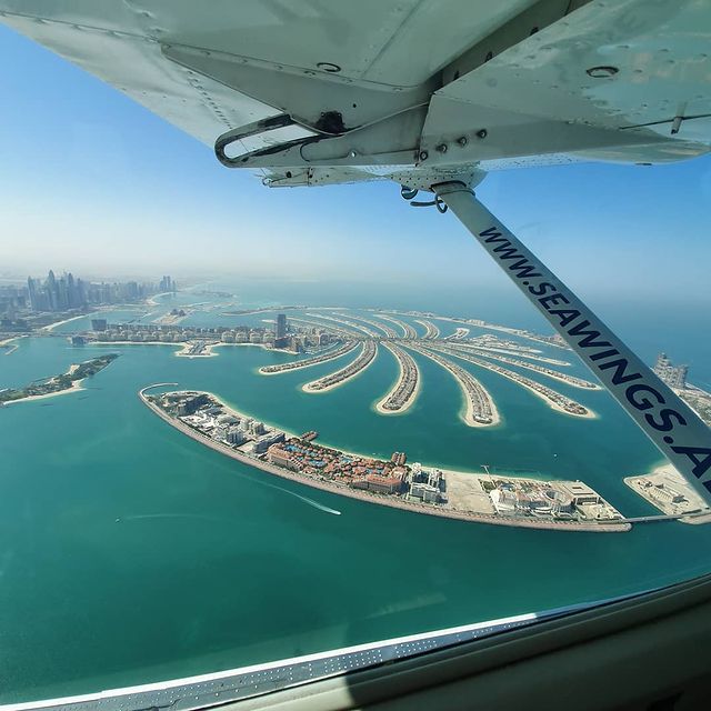 marishveps_25 в LOOKY. #dubai,#palmjumeirah,#hydroplane,#flight,#see,#sea,#emirates,#seawingsdubai. Шикарный вид и на Па...