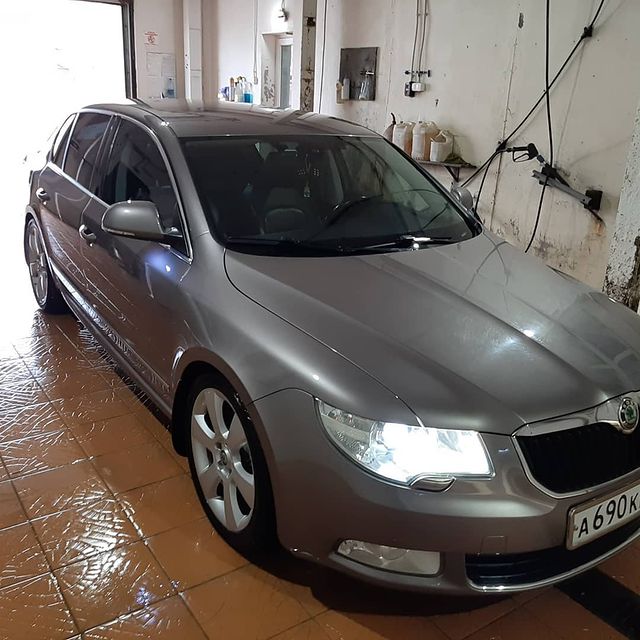 dimosinga в LOOKY. #брат,#псков,#skoda,#superb. Намылись, еду наряжа...
