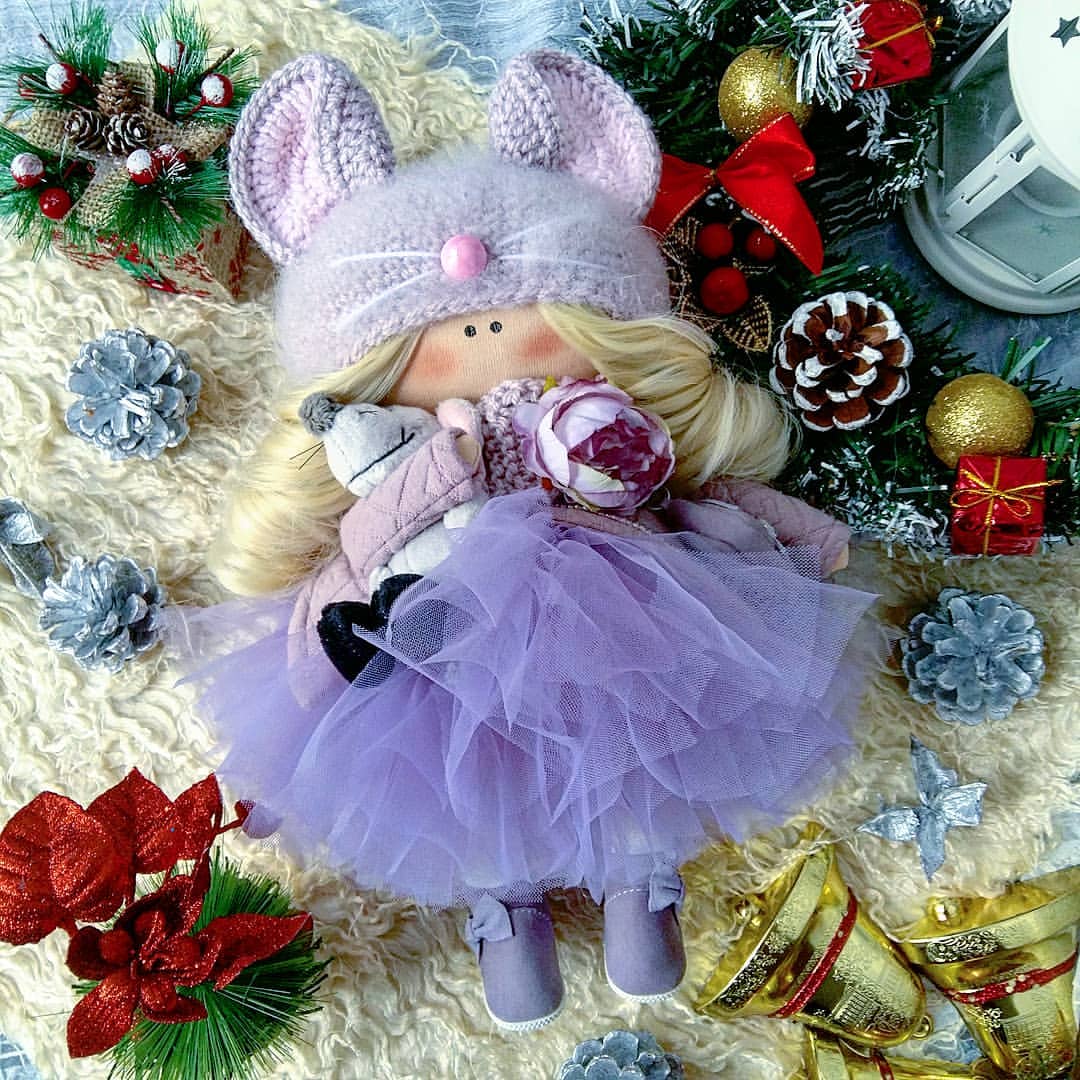 anna_little_toys в LOOKY — С сегодняшнего дня, этой милой Мышкой, символа Нового года-2