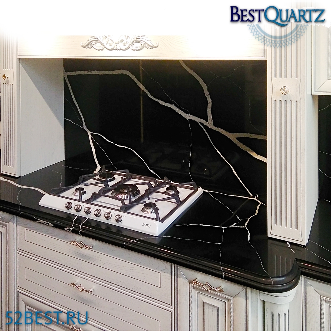 •БЭСТ КВАРЦ – ВСЁ ИЗ КАМНЯ!
Столешница из Avant Quartz, артикул 7600 Калакатта ле Нор - отличная вариация на тему натурального мрамора Неро Марквина (Nero Marquina).
Интригующий и роскошный кварцевый агломерат с уникальным рисунком: на черном фоне хаотично расположены, словно расписаны белой гуашью, прожилки.
Рисунок на столешнице и стеновой панели максимально подобран.
Картину дополняет изящная фигурная кромка.
***************
Специалисты компании «Бэст Кварц»  с удовольствием изготовят подобную красоту для Вас. Обращайтесь в Direct или по контактам ниже:
⬇️⬇️⬇️⬇️⬇️⬇️⬇️⬇️⬇️⬇️⬇️⬇️⬇️⬇️⬇️⬇️⬇️⬇️⬇️⬇️⬇️⬇️⬇️⬇️⬇️⬇️⬇️⬇️⬇️⬇️
Viber/WhatsApp 📲+7(930) 800 78 87
E-mail: 52best@mail.ru
Сайт: 52best.ru
_________________