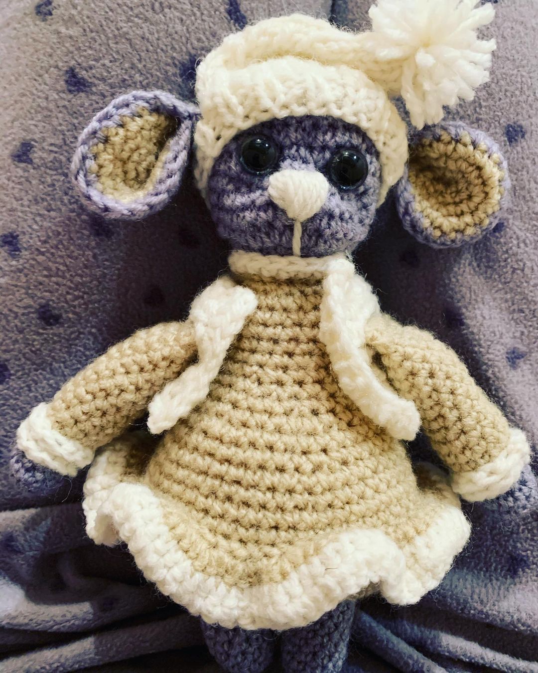 dolls_nk_ в LOOKY — #мышка #мышкакрючком  #сувениры #нг #нг2020 #амигуруми