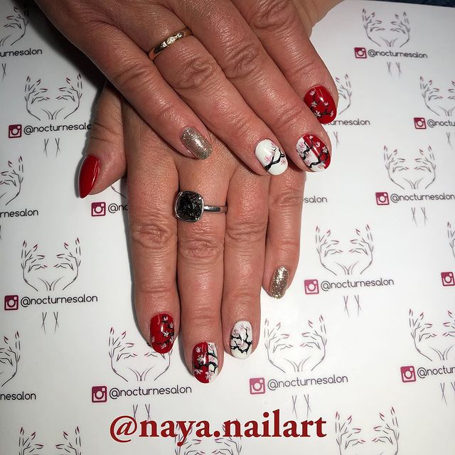 naya.nailart в LOOKY. #маникюр,#manicure,#дизайнногтей,#ногти,#nail,#nails,#nailart,#naildesign,#одинцово,#ноготки,#маникюродинцово,#педикюродинцово,#росписьногтей,#ручнаяросписьногтей,#ручнаяроспись,#ручнаяросписьнаногтях. Японские мотивы. 🎎 ...