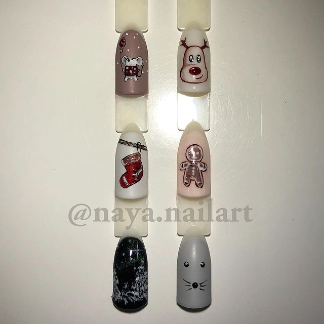 naya.nailart в LOOKY. #дизайнногтей,#ногти,#nail,#nails,#nailart,#naildesign,#одинцово,#ноготки,#маникюродинцово,#педикюродинцово,#росписьногтей,#ручнаяросписьногтей,#ручнаяроспись,#ручнаяросписьнаногтях,#маникюр,#маникюродинцово,#новогоднийманикюр,#новогоднийдизайнногтей. Скоро Новый год! Пор...