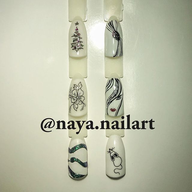 naya.nailart в LOOKY. #дизайнногтей,#ногти,#nail,#nails,#nailart,#naildesign,#одинцово,#ноготки,#маникюродинцово,#педикюродинцово,#росписьногтей,#ручнаяросписьногтей,#ручнаяроспись,#ручнаяросписьнаногтях. Графига и пузырьки. ...