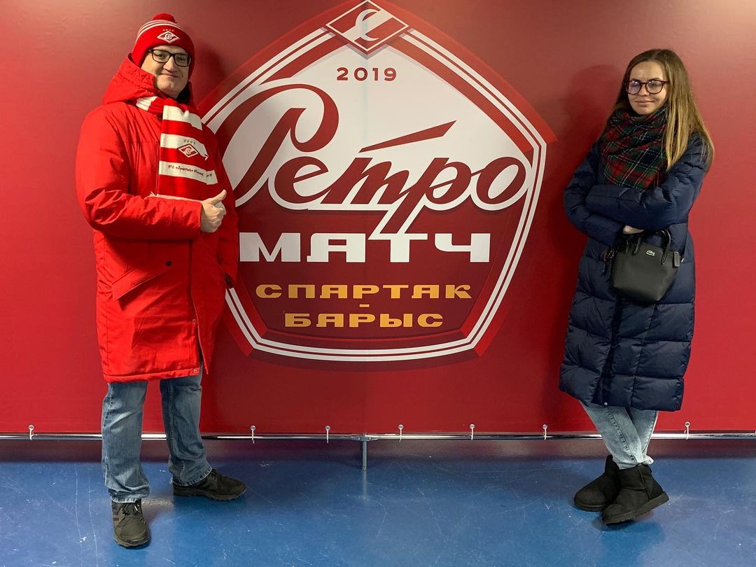 mrsstepanov в LOOKY — Мы на хоккее Спартак - Барыс #ретроматч #впередспартак