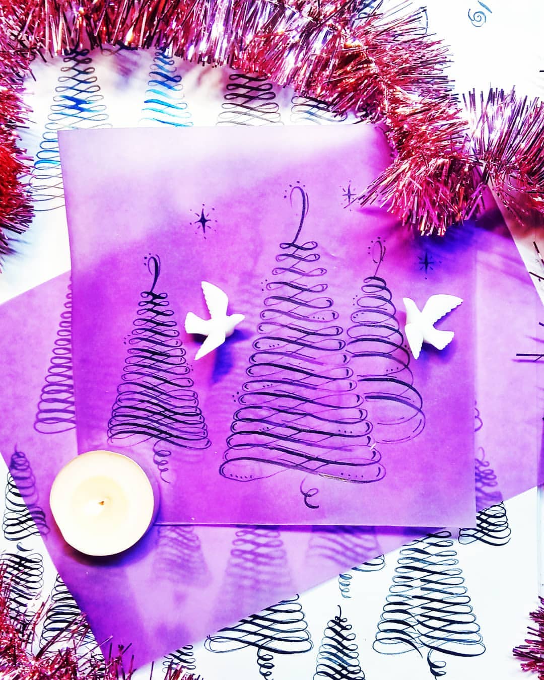 callileo75 in LOOKY. #stcalligraphy_winter1. Елочная медитация с ...