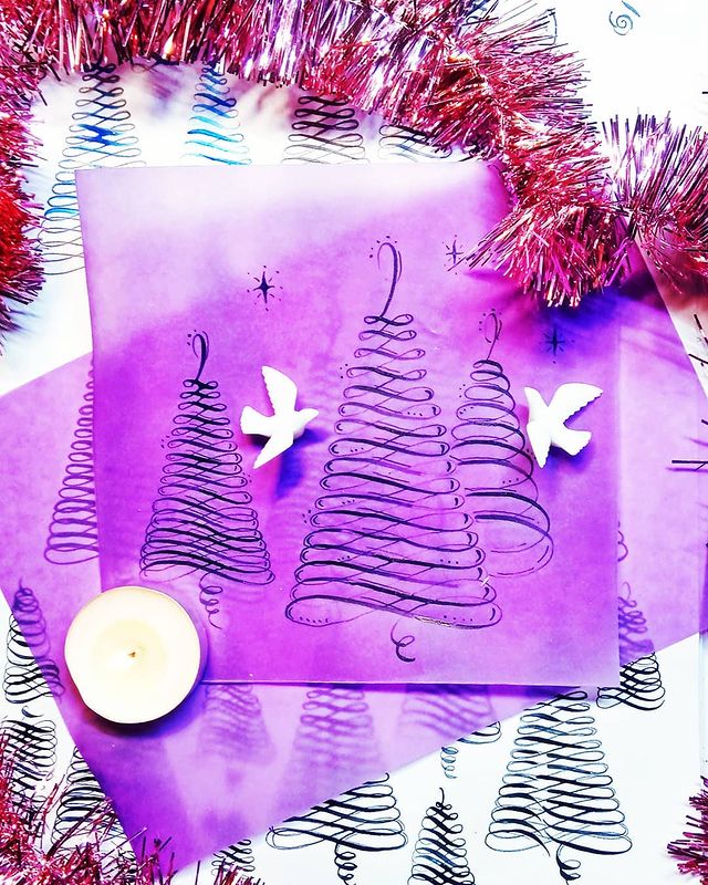 callileo75 в LOOKY. #stcalligraphy_winter1. Елочная медитация с ...