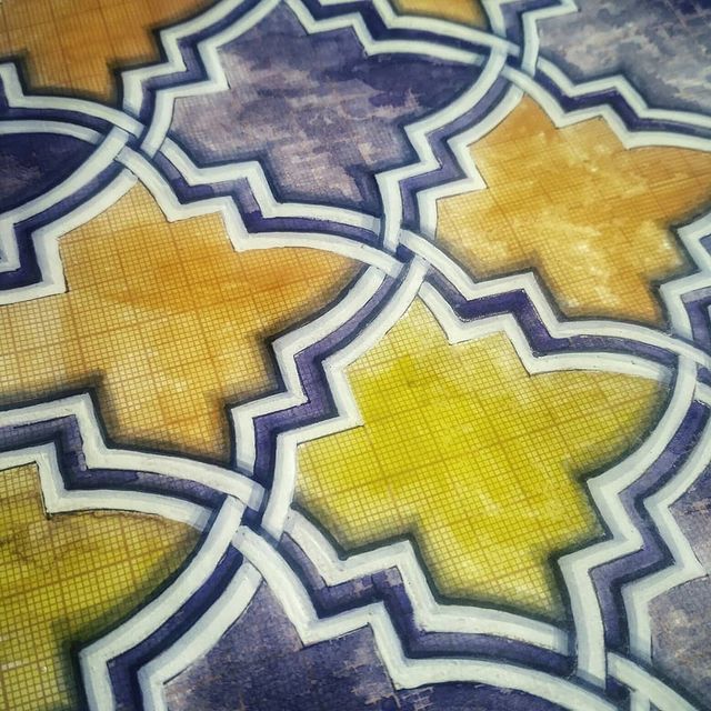 callileo75 в LOOKY. #islamicgeometry,#moroccanmotifs,#исламскаягеометрия,#leo75рисует,#орнамент,#восточныйорнамент. Миллиметровка+акваре...