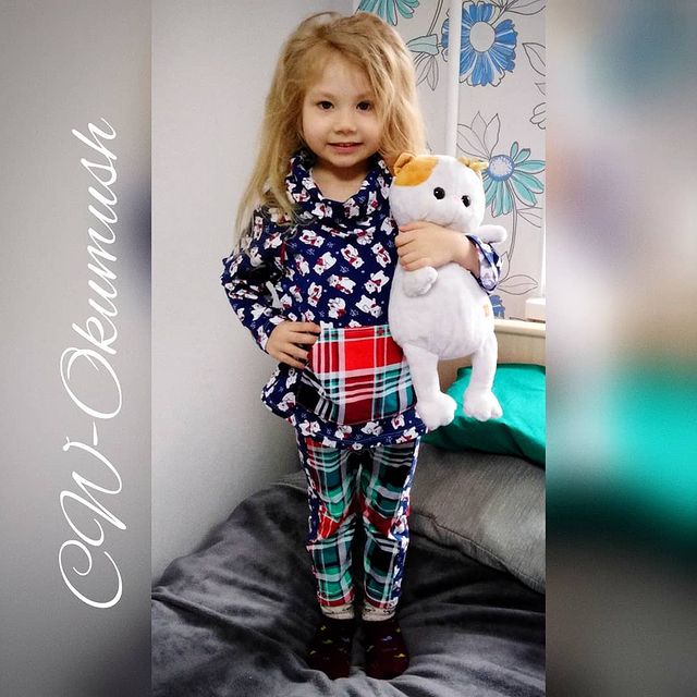 cw_okumus в LOOKY. #люблюшить,#шьюсама,#шьюдетям,#трикотаж,#cw_okumush. Костюмчик в садик из...