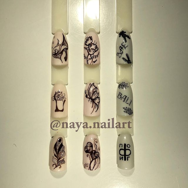 naya.nailart в LOOKY. #дизайнногтей,#ногти,#nail,#nails,#nailart,#naildesign,#одинцово,#ноготки,#маникюродинцово,#педикюродинцово,#росписьногтей,#ручнаяросписьногтей,#ручнаяроспись,#ручнаяросписьнаногтях,#графика,#графикананогтях,#надписинаногтях,#надписи. Графика и минимализм...