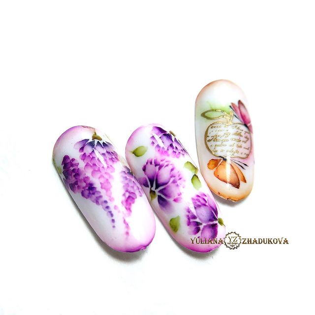 nailtrendrussia в LOOKY. #акварельнаногтях,#акварельныйрисунок,#акварельныекапли,#акварельнаятехника,#акварельныйдизайнногтей,#гельлак,#гельлакдизайн,#гельлакдизайнногтей,#подкутикулу,#подкутикульноепокрытие,#подкутикульноецарство,#юлианажадукова. 1 уровень акварельно...