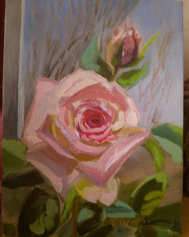 primakova.tanya.art в LOOKY. #oilpainting#art#flowers#. 15х20 см х/к, масло ...