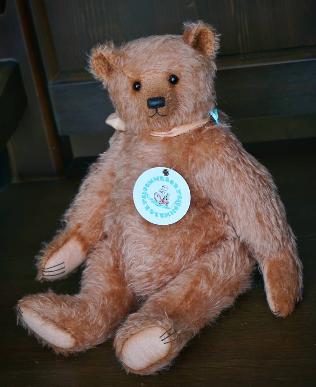 lyusya_lis_teddy в LOOKY — А ко мне приехала новая мишка Марта от Джеммы Кадж @jemma_be