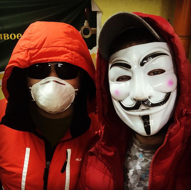 mishka_korollev в LOOKY. #коронавирус,#карантин,#отпуск,#маскиесть. Защищайся кто чем мо...