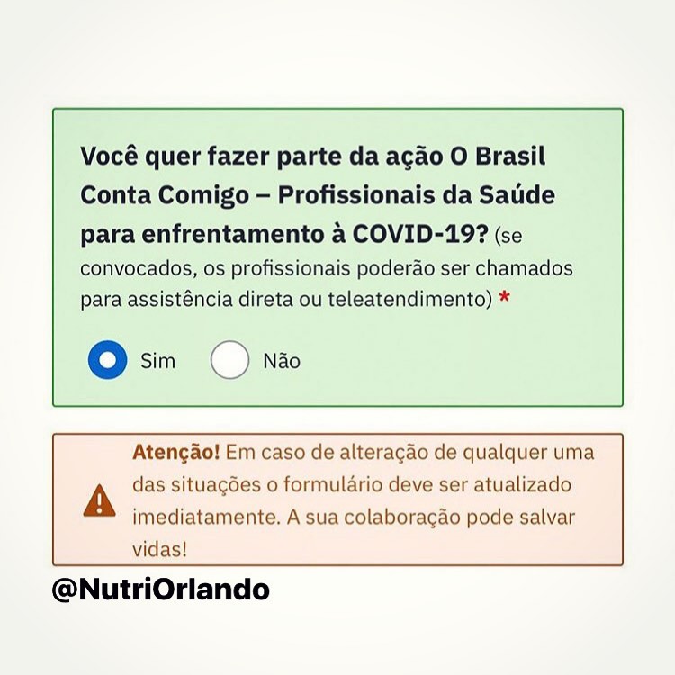 nutriorlando в LOOKY — Claro que sim! 👊🏼
Pelas vidas, pelo Brasil e por tudo que 