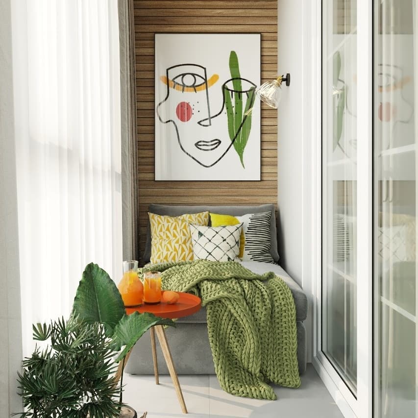 logvinova__design в LOOKY. #лоджиядизайн,#лоджия,#дизайнлоджии. Дизайн утепленной ло...