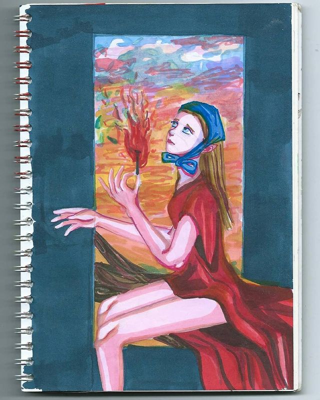veks_chou в LOOKY. #chou_cabbage,#sketchbook,#sketchbookdrawing,#sketching,#characterdesign,#cartoon,#characterart,#скетчбук,#скетчинг,#girls,#digitalart,#drawingart,#illustration,#illustrator,#рисунок,#маркерыдляскетчей,#рисунокмаркерами,#художник,#творчество,#top,#paint,#painting,#drawthisinyourstyle,#mermey,#1page1day,#арт,#посмотри_мой_арт,#традишка,#instaart,#artagramm. Cute elven girl clim...