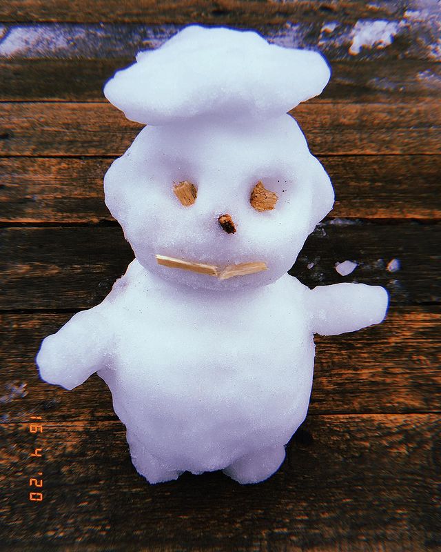 faqat_anji в LOOKY. #снеговик2020. Вот такая весна☃️
#с...