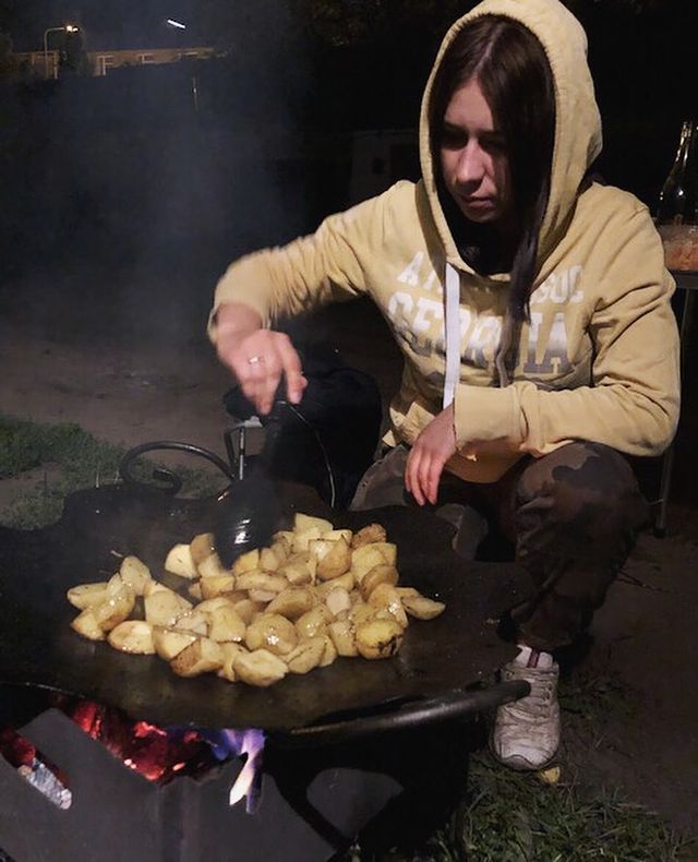 dikayami в LOOKY. . Пожарили картофанчик...