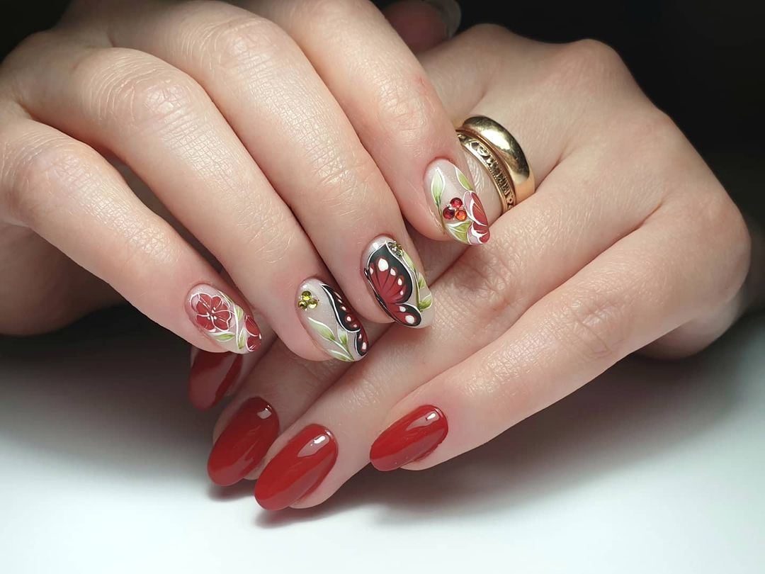 tata_killer в LOOKY — #beautiful #cute #art #nail #nailart #ногти #моделирование #