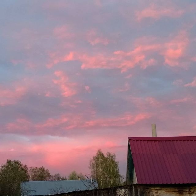 f_fico_o в LOOKY. #небо,#вчера,#закат#дача. Просто прекрасное #н...