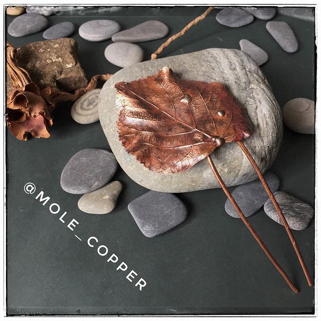 mole_copper в LOOKY. #украшенияручнойработы,#украшения,#шпилькадляволос,#заколкиручнойработы,#заколкадляволос,#заколкадляволос,#счастьеесть,#изобилие,#анапа2020,#сочи,#ЛА,#медь,#гальваника,#гальванопластика,#лист,#украшенияизмеди,#copperart,#copper,#copperjewelry. Шпилька для волос 🍁...