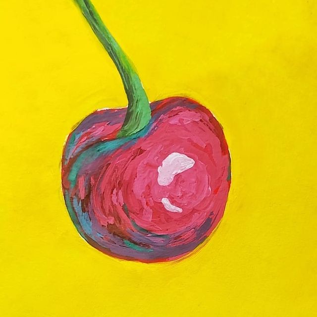 f_fico_o в LOOKY. #художница#рисунок#художник#картина#порисуем#рисовать#🍒#вишня#черешня. Кто-нибудь подскажет...