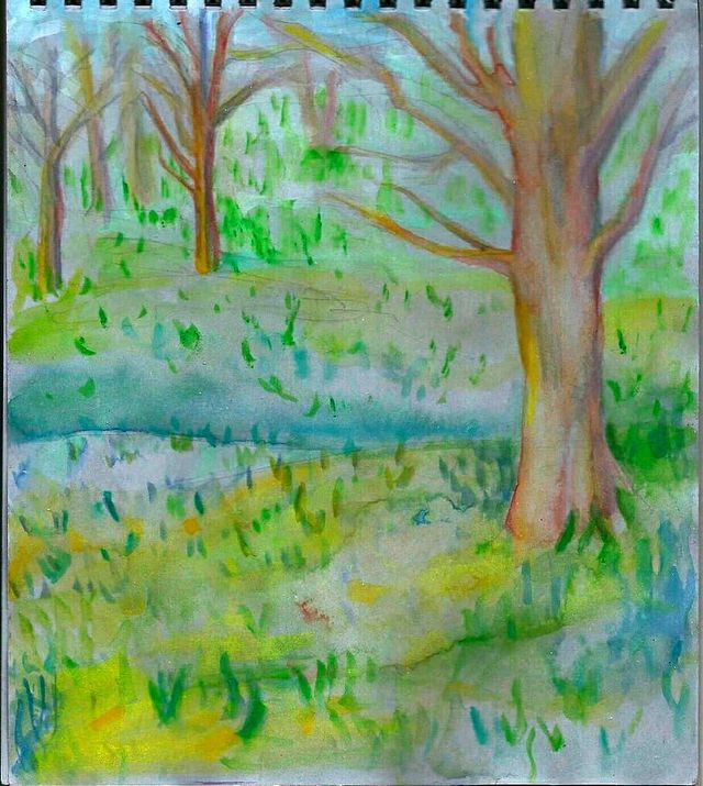 veks_chou в LOOKY. #акварельныйрисунок,#акварель,#рисунки,#chou_cabbage,#drawing,#drawingart,#paint,#paintings,#traditionalart,#пейзаж,#природа,#творчество,#рисунокакварелью,#скетчбук. Рисовать пейзажи пот...