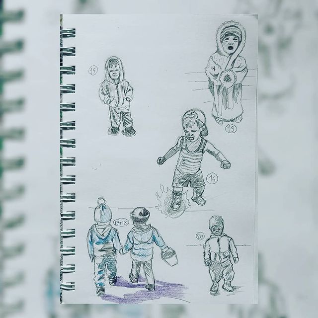 callileo75 в LOOKY. #100человек10дней,#oneweek100people,#100people_wdm_2,#рисуюлюдей,#leo75рисует,#скетчинг,#скетчингкарандашом,#wedrawmoscow. Из жизни одного чело...