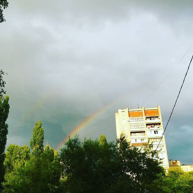 beresneva_margarita в LOOKY. . Сегодня аж две радуг...