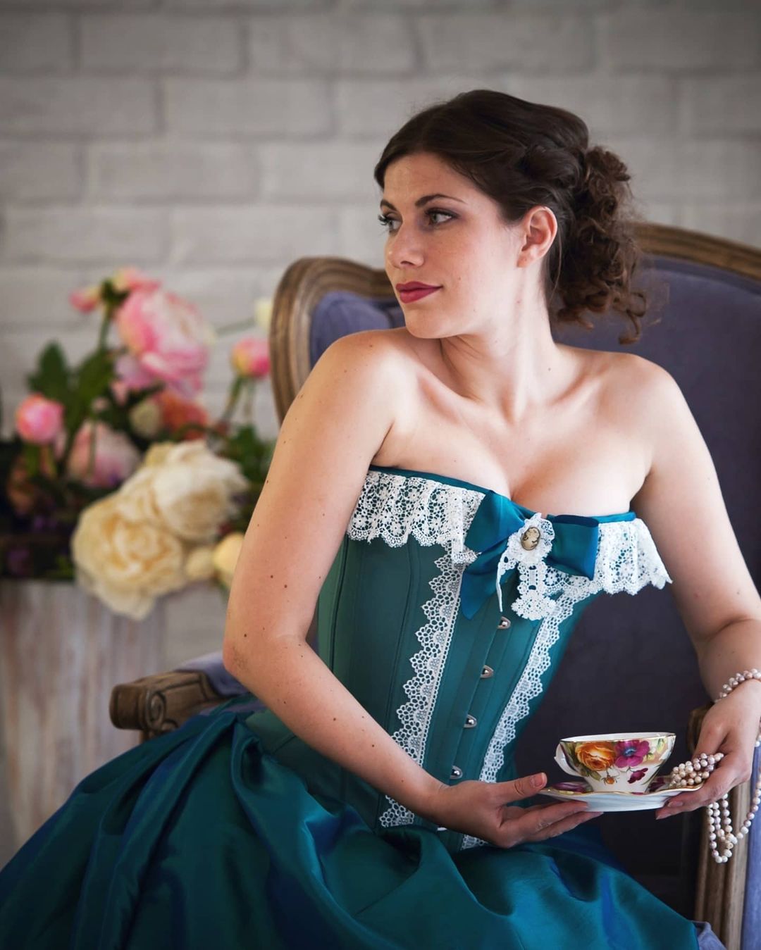 vintage voyage corset в LOOKY — фото 3