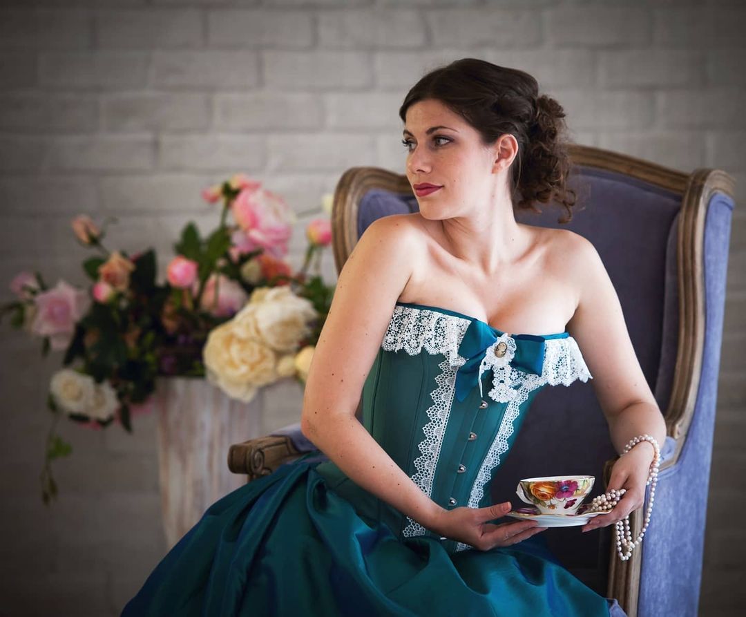 vintage voyage corset в LOOKY — фото 2