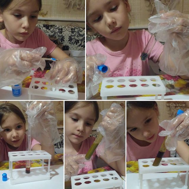 lelya_zhdanova в LOOKY. #химия,#опыты,#подарок. Спасибо крестной @ni...