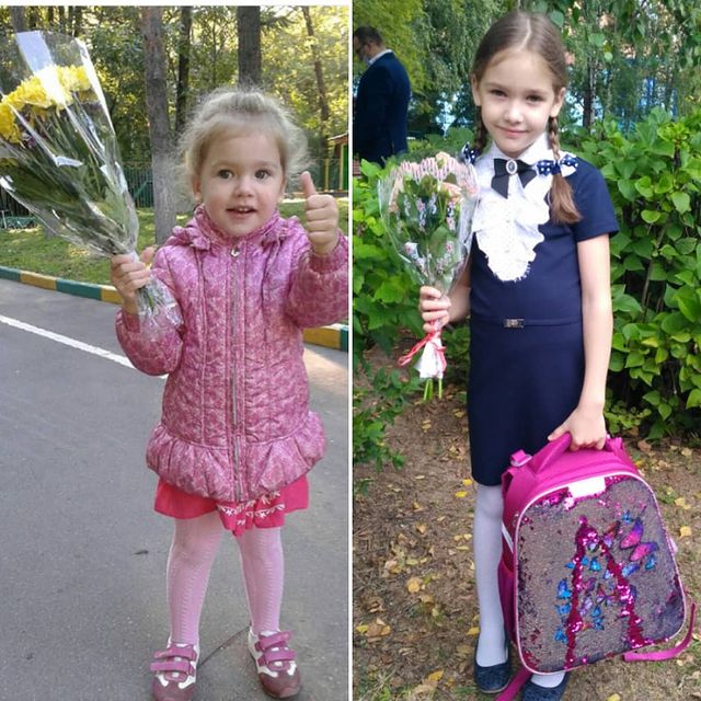lelya_zhdanova в LOOKY. #01.09.2020,#первоесентября2020,#1А. Первый раз в 1"А" кл...