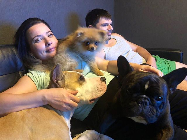 _lyubavina_ в LOOKY. #дружки,#собакадругчеловека,#хвостики,#счастье,#обнимашки. Так выглядит собачий...