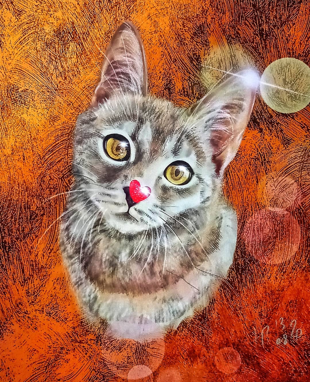 callileo75 in LOOKY. #vikaarrty_рисуем,#leo75_дидж,#leo75рисует,#рисуюнаайпаде,#рисуювprocreate,#33котаleo,#рисуюкота,#catdrawing,#drawingcat,#drawingcats. 4/33 Осенне-ночной р...