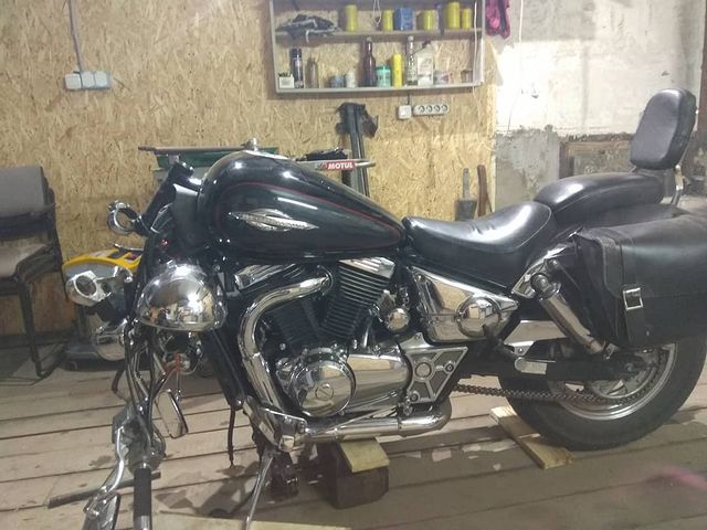 aleshka_true_stunter в LOOKY. #suzuki,#desperado400,#гараж,#motoworkshop59. Замена подшипников р...