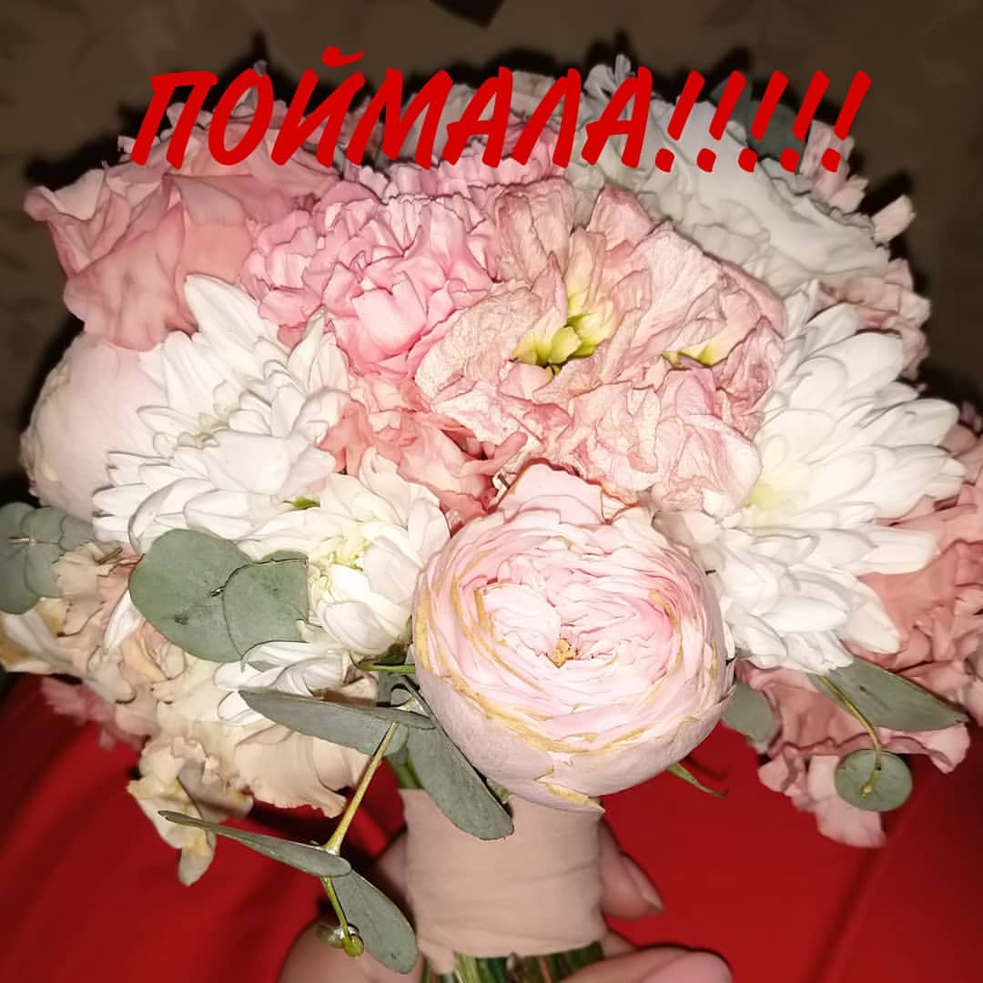 nord.semirami в LOOKY — Я ПОЙМАЛА ЕГО, ЧЕРТ ПОБЕРИ!!!! #букетневесты #поймала