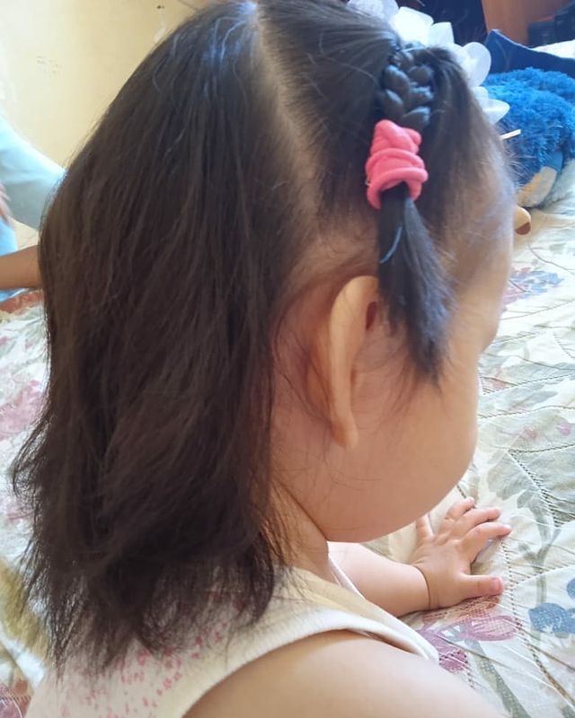 lana_yak в LOOKY. #СлаДаЯковлевы,#моямаленькаяРия,#нашмаленькийбольшойсекрет,#мояРи. Наши первые косички�...