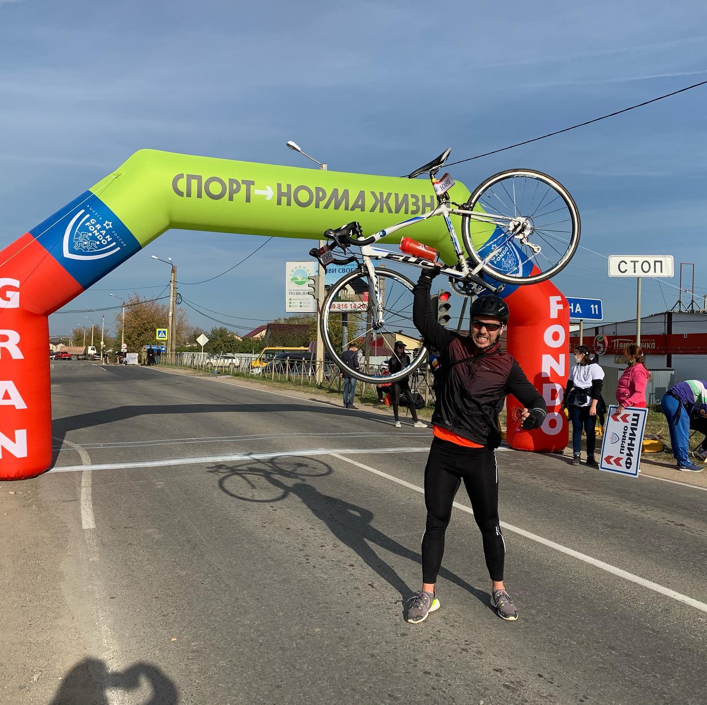 stepserg в LOOKY. #grandfondo. Первая сотка🚴🏻было...