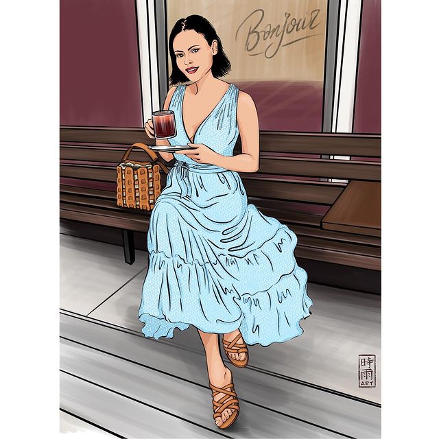 shigure.art в LOOKY. #fashionillustration,#fashionillustrator,#procreate,#фэшниллюстрация,#yaroslavl_art,#yaroslavlart. Хотя осень пока раду...