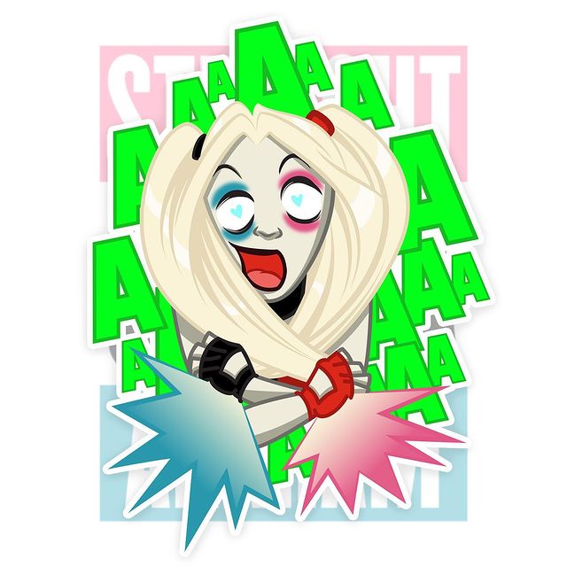 sophirome в LOOKY. #harleyfreakinquinn,#harleyquinn,#suicidesquad,#thesuicidesquad,#birdsofprey,#batmanarkhamasylum,#harleyquinnsrevenge,#harleyquinnanimatedshow,#telegramstickers,#stickerpack,#vectorillustration. «Hᴀʀʟᴇʏ Fʀᴇᴀᴋɪɴ' Qᴜɪ...