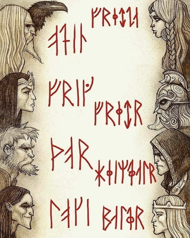 shamanragnar в LOOKY — Скандинавские Боги!
#1 #обучениеруны #руны #глифы #сигилы #м