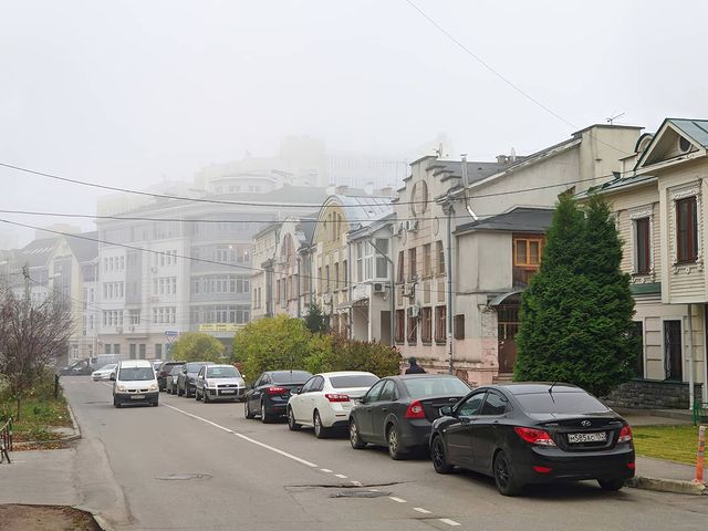 klukvort в LOOKY. #туманноеутро,#нижнийновгород,#славянская. По пути на работу #т...