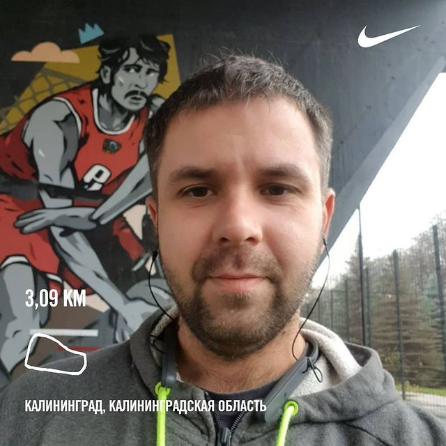 mr.vlassoff в LOOKY. #треня,#легкоекардио,#бег,#забег,#пробежка,#спорт,#субботаотдых,#калининград,#ноябрь,#островканта,#здоровье,#сила. Бегу и волосы назад�...
