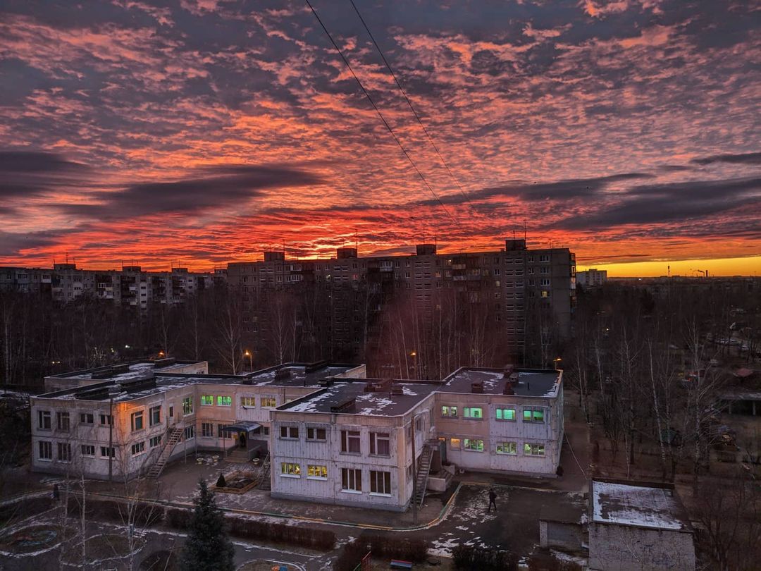 klukvort в LOOKY — Рассвет сегодня был шикарный. Ну а вокруг действительность #